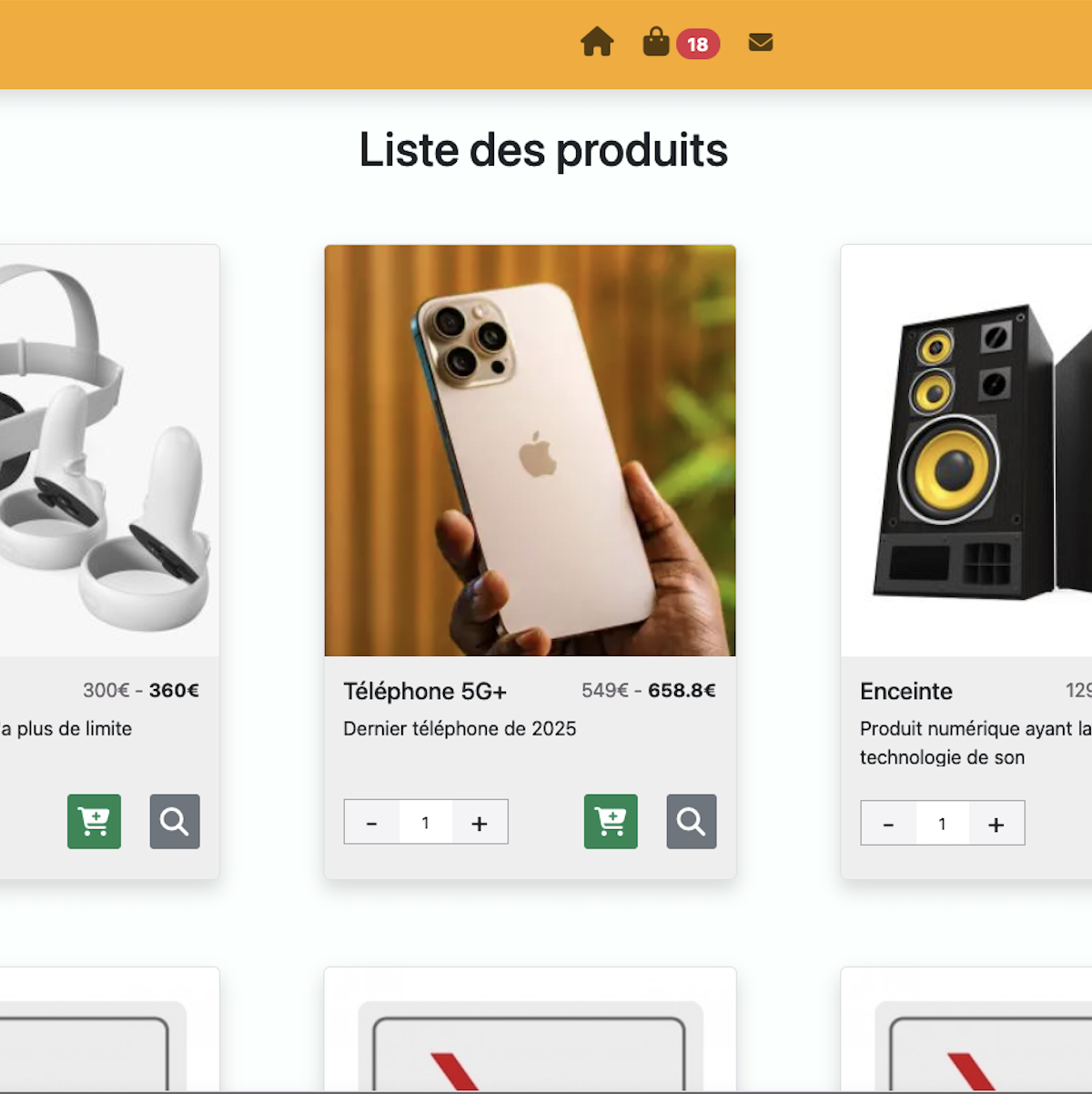 Projet e-commerce développé avec Symfony 7 par Killian Filâtre, développeur web à Caen
